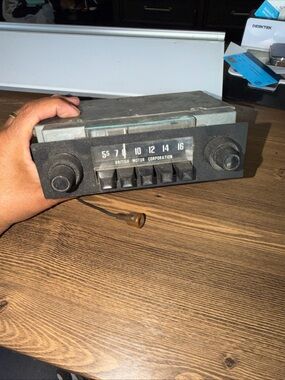 AM Car Radio - Black
